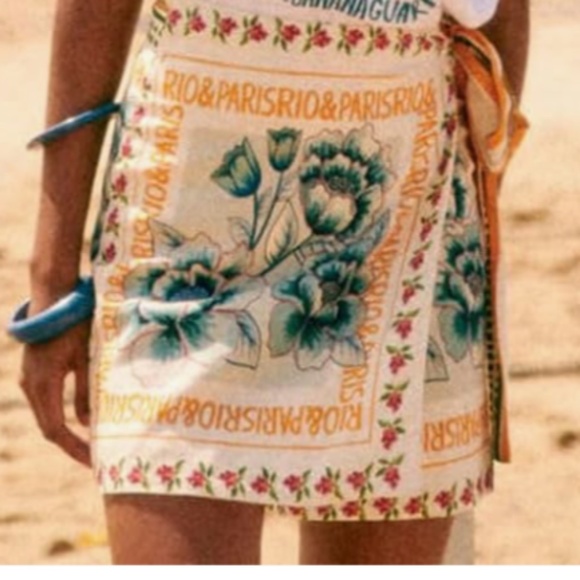 Dresses & Skirts - Women’s Vacay Mood On Floral.Printed Wrap Mini Skirt various